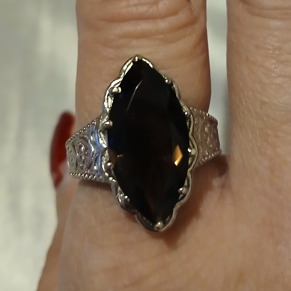 Brazillian Smokey Quartz Ring